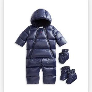 Polo Ralph Lauren unisex baby down filled water repellent bunting set new